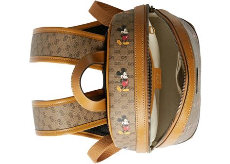 Portafoglio GUCCI x Disney Beige GG Supreme Canvas 